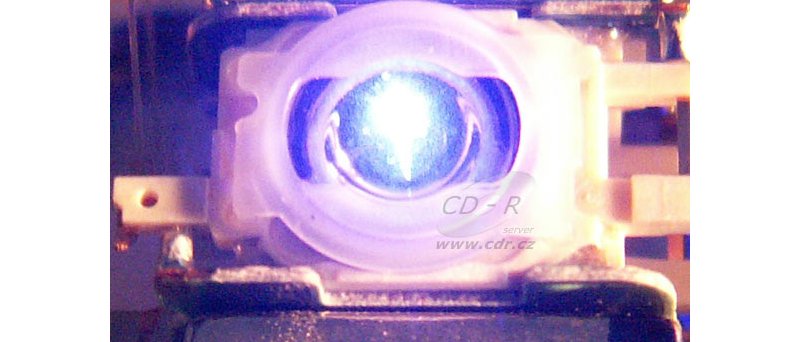 Modrý laser
