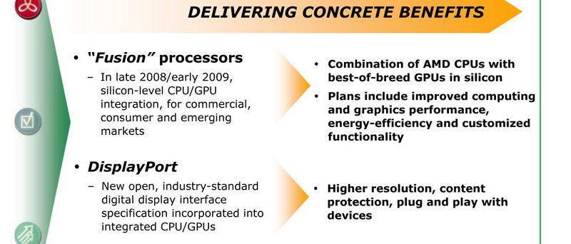 První představení vize s procesorem AMD Fusion
