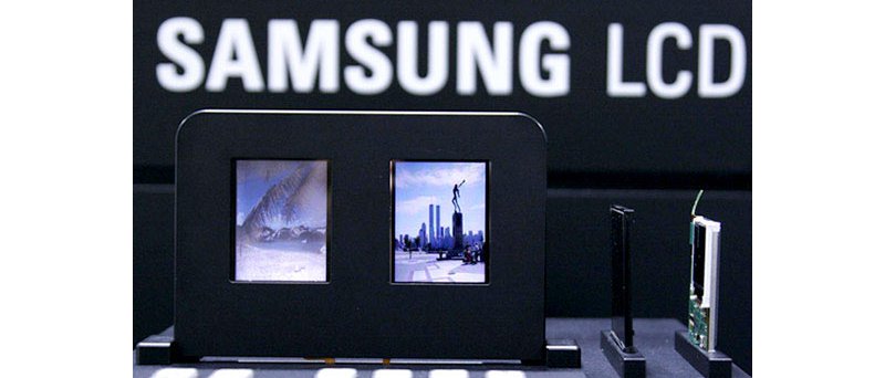 Samsung Double-sided LCD panel