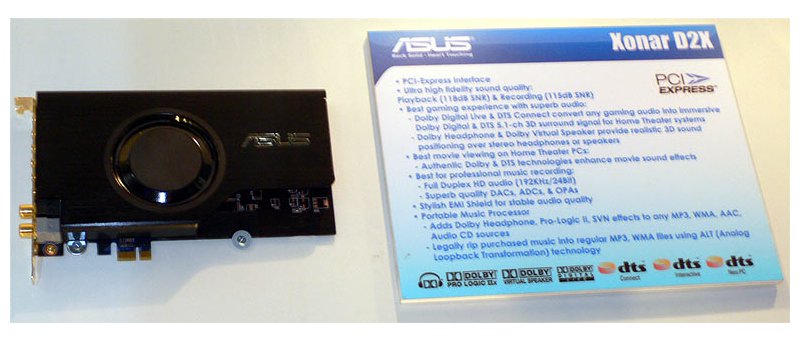 ASUS Xonar D2X