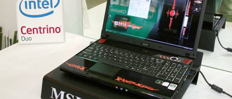 Notebook MSI GX600