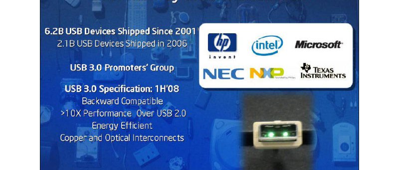 IDF 2007: prezentace USB 3.0