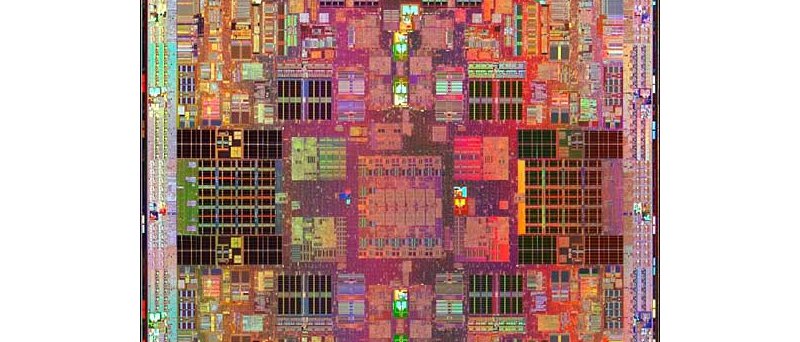 Jádro procesoru Tukwila (Intel Itanium, 65nm, 30 MB cache)