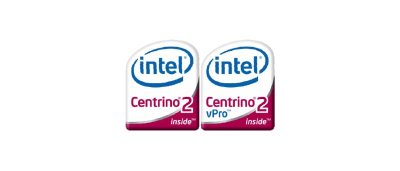 Centrino 2 logo a Centrino 2 vPro logo