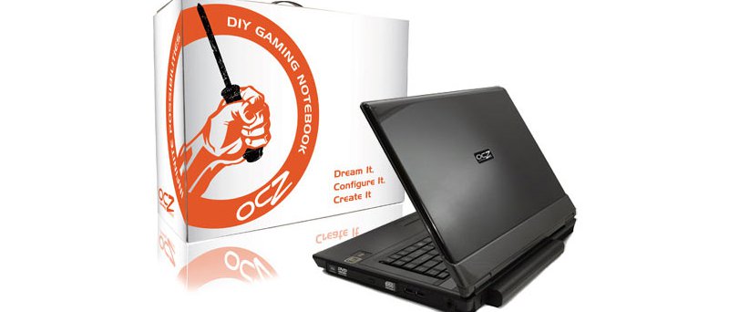 OCZ DIY Gaming Notebook