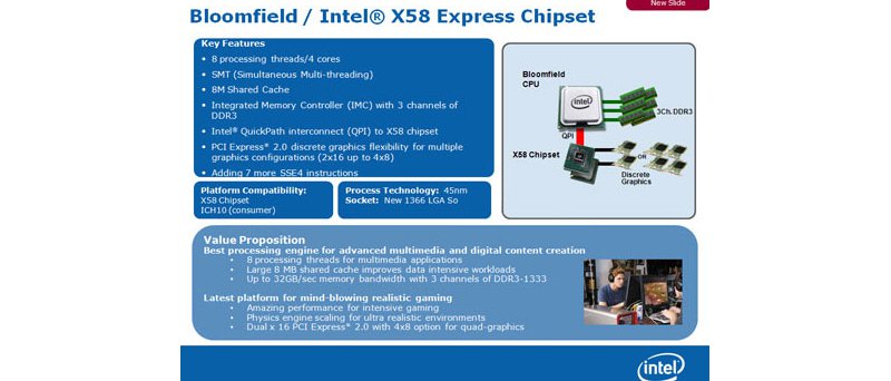 Nástin čipsetu Intel X58