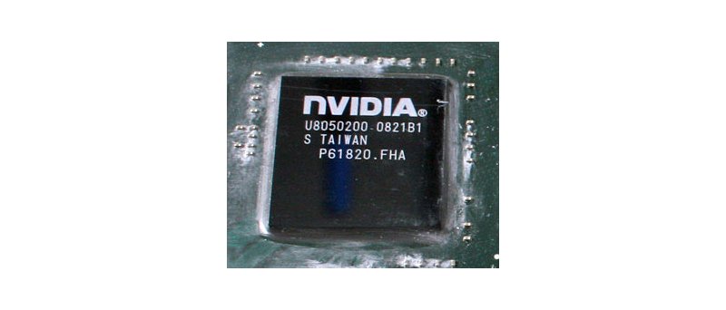 55nm jádro nVidia GeForce 9800 GTX+