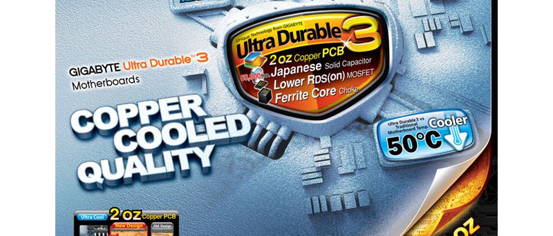 Gigabyte Ultra Durable 3 logo (zmrzlé ;-)