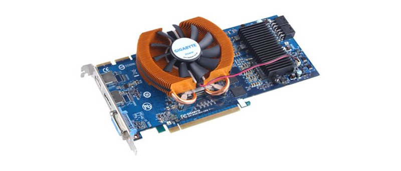 Gigabyte GV-R487D5-1GD - Radeon HD 4870 s DisplayPortem