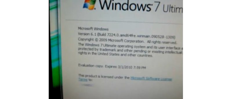 Windows 7 Build 7224