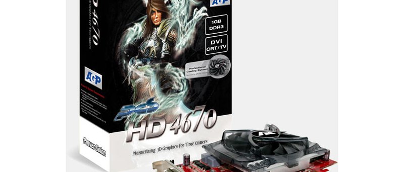 PowerColor HD4670 1GB DDR3 AGP