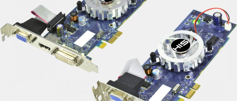 HIS ATI Radeon HD 4350 iFan - PCIe ×1