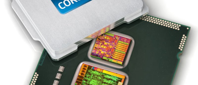 Intel Core i5 bez heatspreaderu - ilustrační obrázek