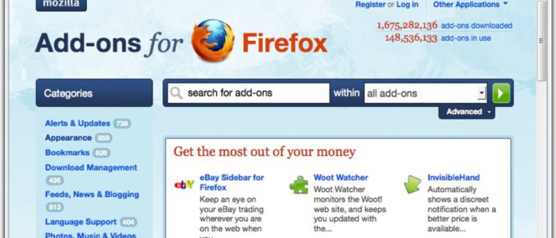 Firefox 4 - náhled
