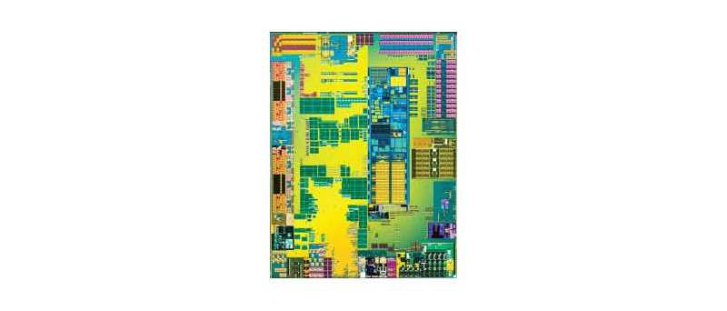Intel Atom CE4200 die