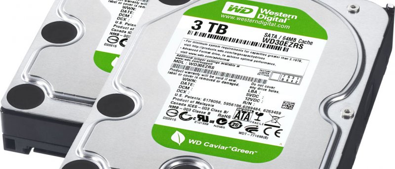 Western Digital 3TB a 2,5TB SATA disk