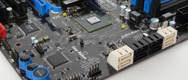 MSI P67A-GD65: SATA porty, čipset (+ chlazení)