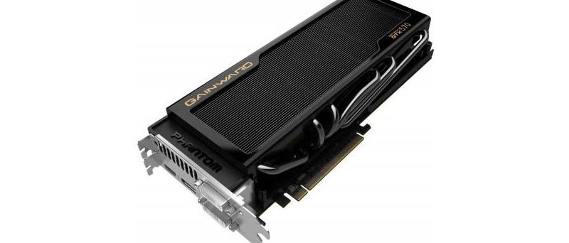 2 5slotov Gainward GeForce GTX 570 Phantom s DisplayPortem v