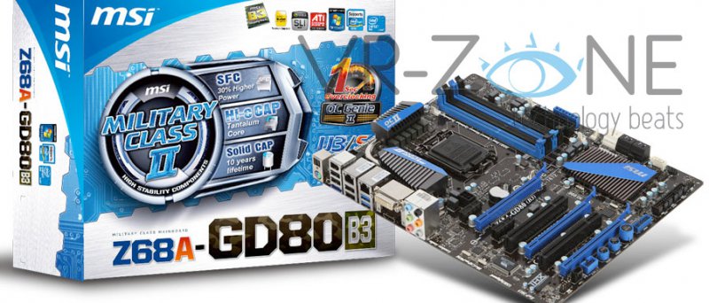 MSI Z68A-GD80 (B3)