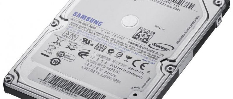 Samsung Spinpoint M8 HN-M101MBB s kapacitou 1 TB a výškou 9,5 mm