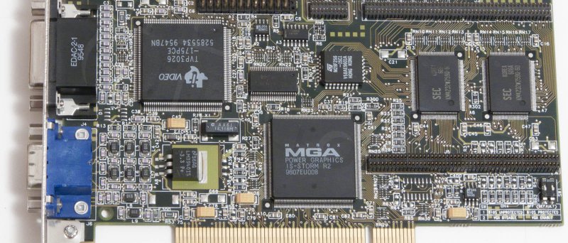 VGA Matrox Millennium PCI