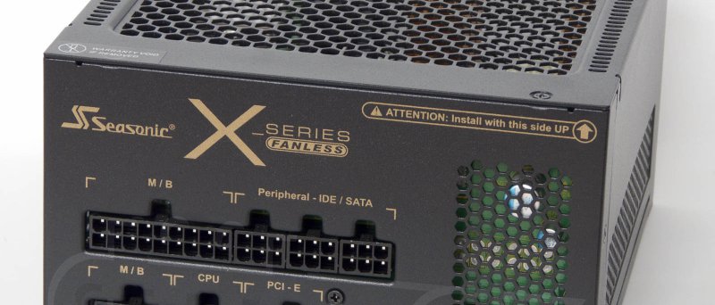 Seasonic X-400 Fanless (SS-400FL Active PFC F3) - konektory