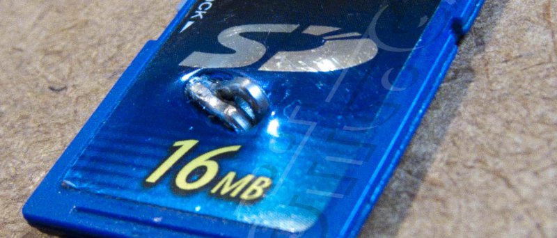 Panasonic SD karta chráněná proti kopírování