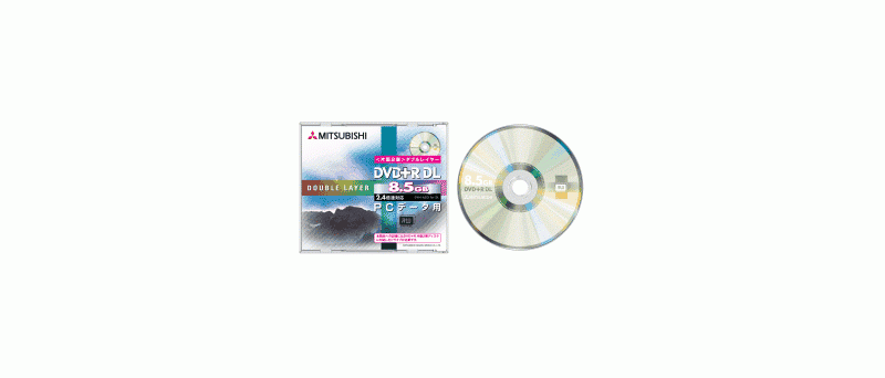 Mitsubishi DVD+R DL médium