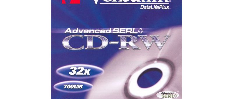 CD-RW Verbatim DataLifePlus Advanced SERL+ - zepředu