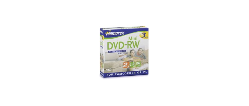 Memorex 8cm DVD-RW 2×