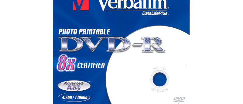 DVD-R Verbatim DataLifePlus photo printable Advanced AZO - zepře