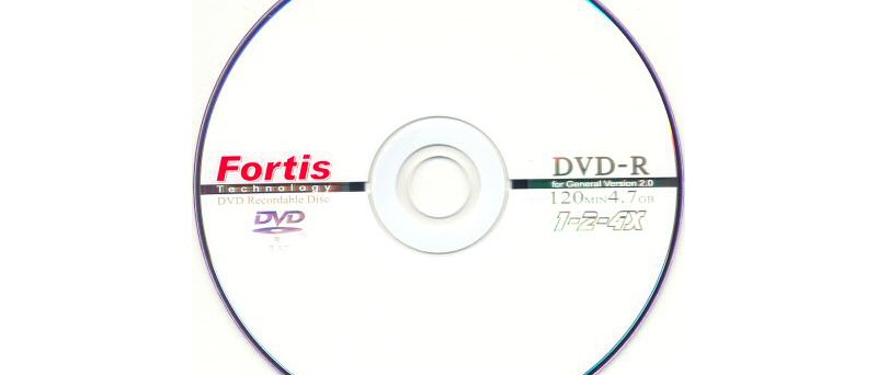 DVD-R Fortis  - médium