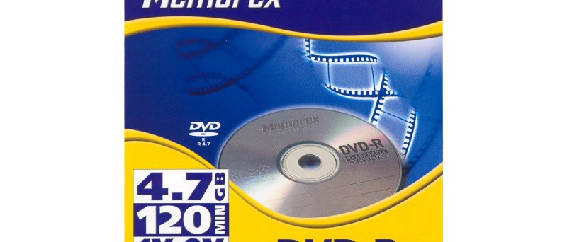 DVD-R Memorex Part Nr. 854118 - zepředu