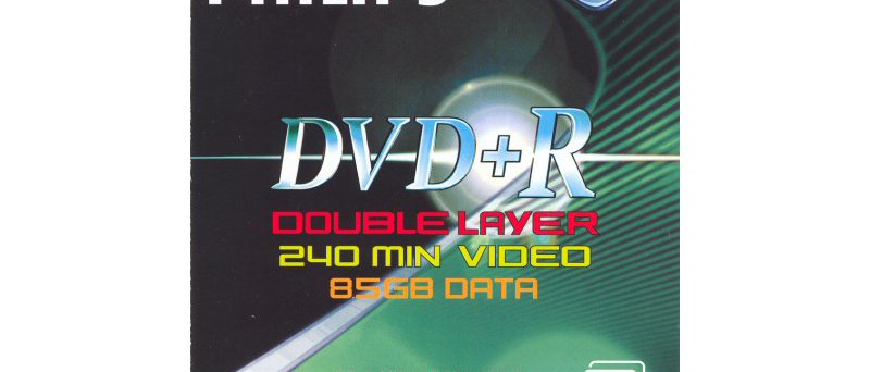 DVD+R DL Philips DR8S2J05C/00 - zepředu