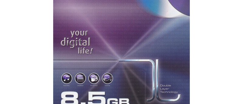 DVD+R DL Traxdata your digital life! - zepředu