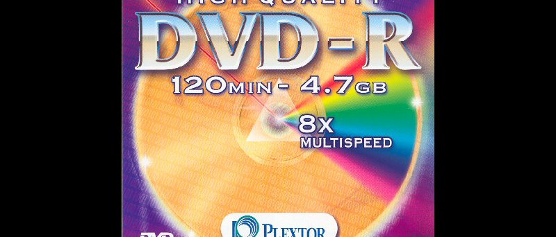 DVD-R Plextor High Quality - zepředu