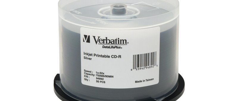 Verbatim CD-R 80 min 52× silver