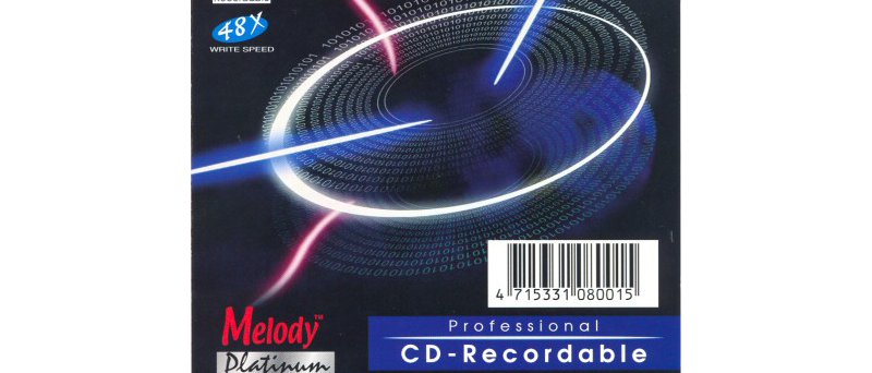 CD-R Melody Platinum CDRS80M001 - zepředu