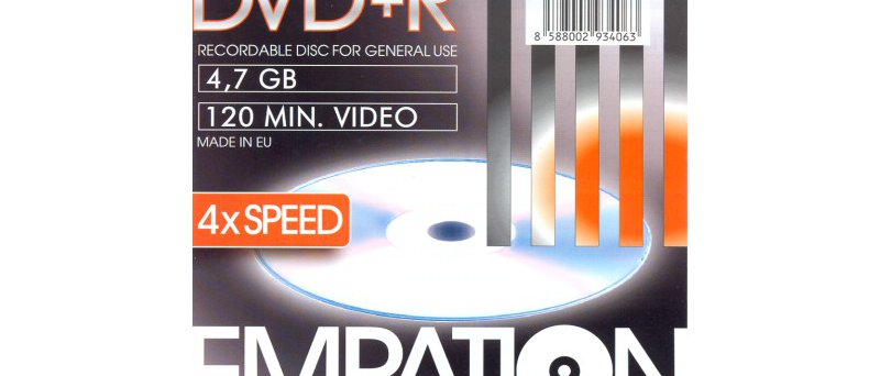DVD+R Empation  - zepředu