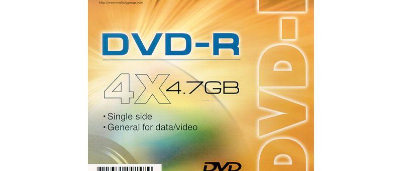 DVD-R Melody DVDR47M001G4 - zepředu