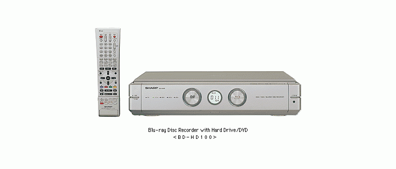 Sharp BD-HD100