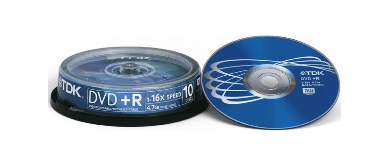 TDK DVD+R 16×