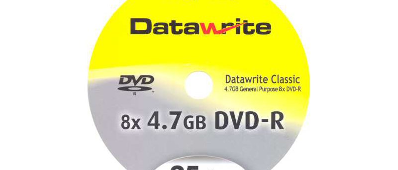 DVD-R Datawrite Classic DataSafe - zepředu