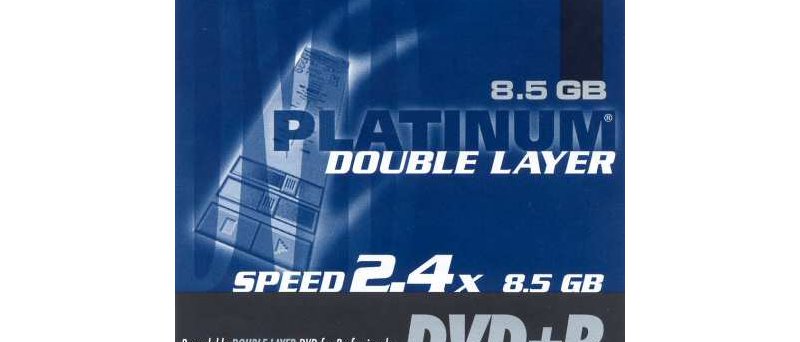 DVD+R DL Platinum for Professionals - zepředu