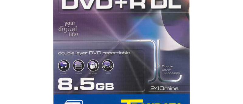 DVD+R DL 2,4× Traxdata front