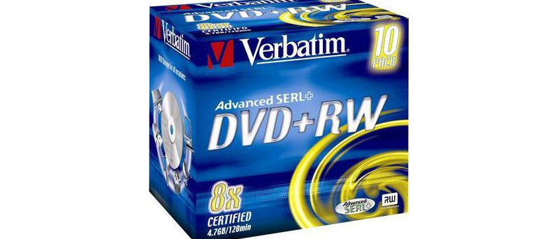 Verbatim DVD+RW 8×