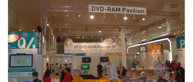 DVD-RAM pavilón