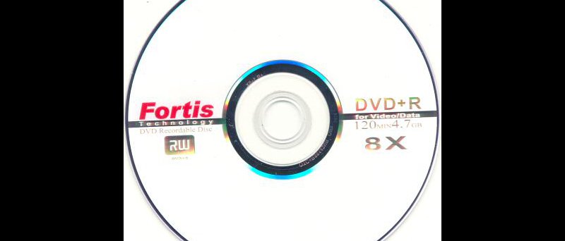 DVD+R Fortis  - médium