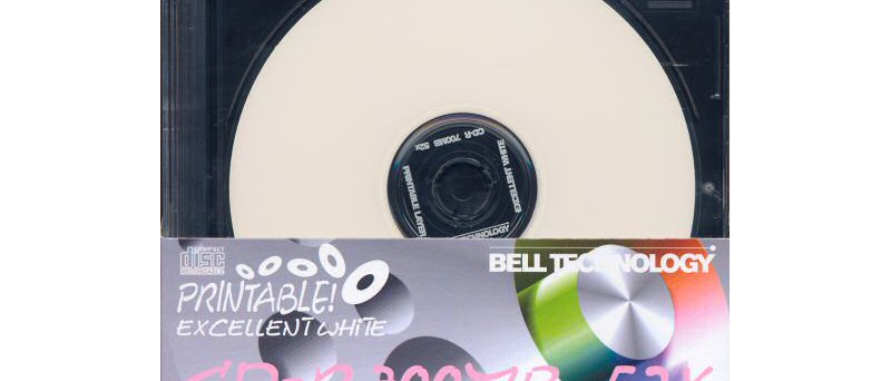 CD-R Bell Technology Printable! excellent white - zepředu