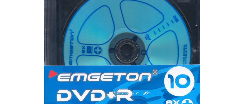 DVD+R emgeton digireel 8× front